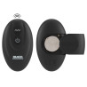 Black Velvets Cockring Plug Vibe Velvet 8 x 2.5cm